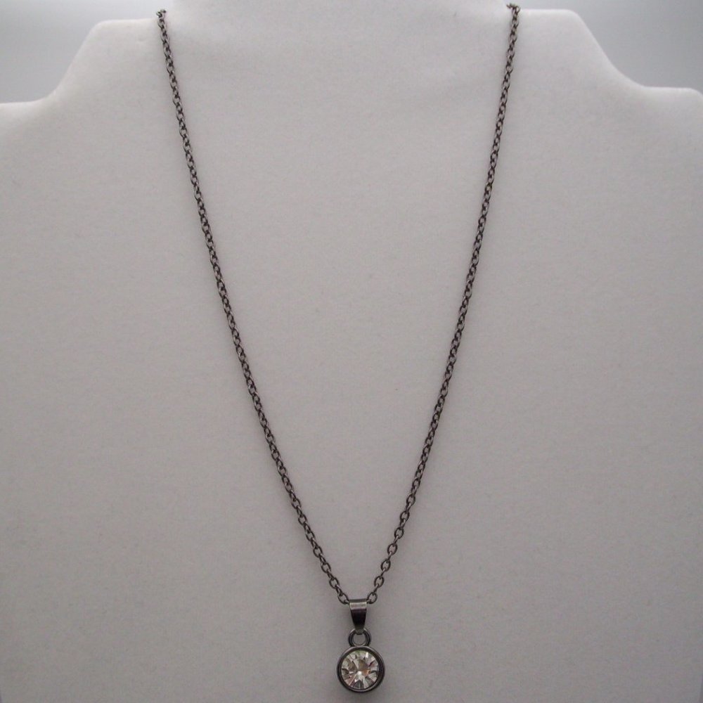 Gunmetal Pendant